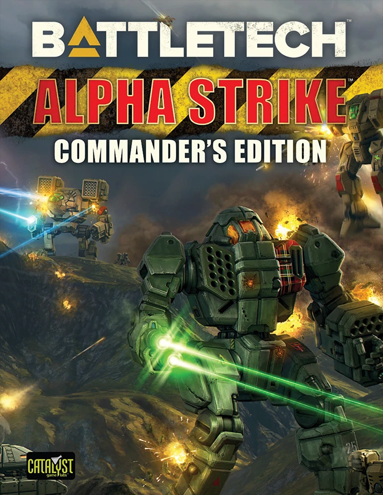 BATTLETECH ALPHA STRIKE COMMANDERS EDITION HC Battletech Catalyst    | Red Claw Gaming