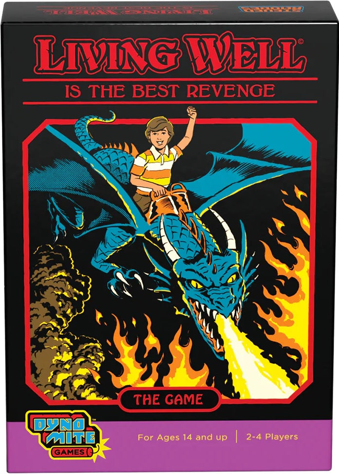 STEVEN RHODES: LIVING WELL IS THE BEST REVENGE Board Game Cryptozoic Entertainment    | Red Claw Gaming