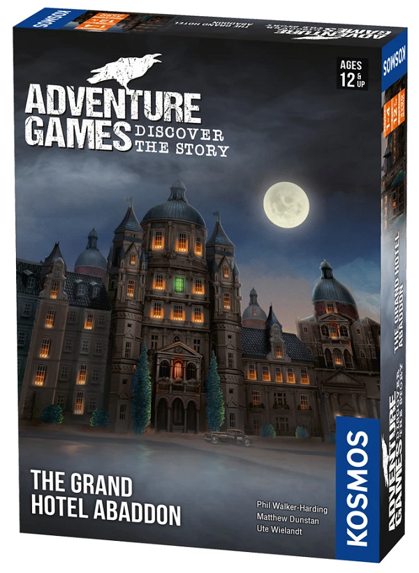 ADVENTURE GAMES: THE GRAND HOTEL ABADDON Board Game Kosmos    | Red Claw Gaming