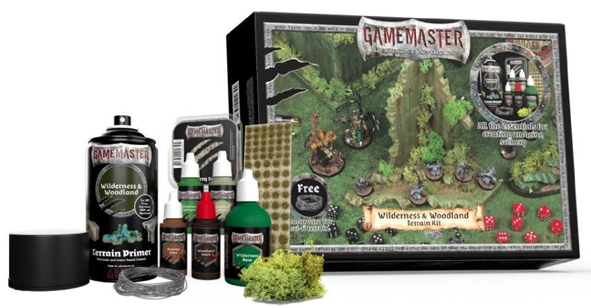 GAMEMASTER: WILDERNESS AND WOODLANDS TERRAIN KIT Battlefield Army Painter    | Red Claw Gaming