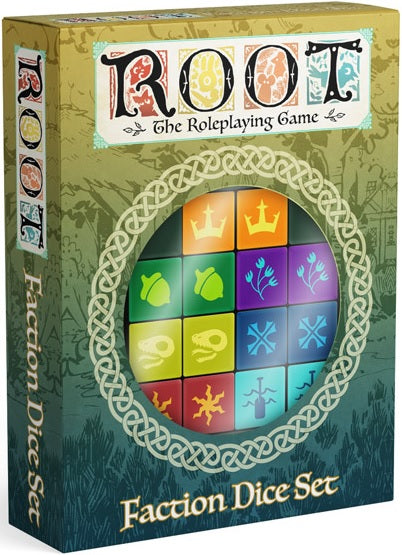 ROOT: THE RPG FACTION DICE SET RPG Leder Games    | Red Claw Gaming