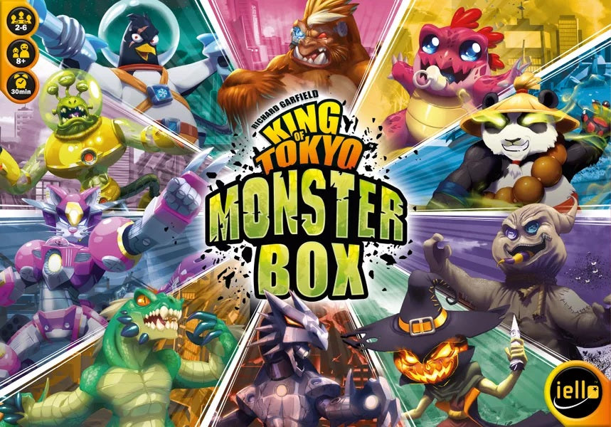 KING OF TOKYO MONSTER BOX Board Games Iello    | Red Claw Gaming