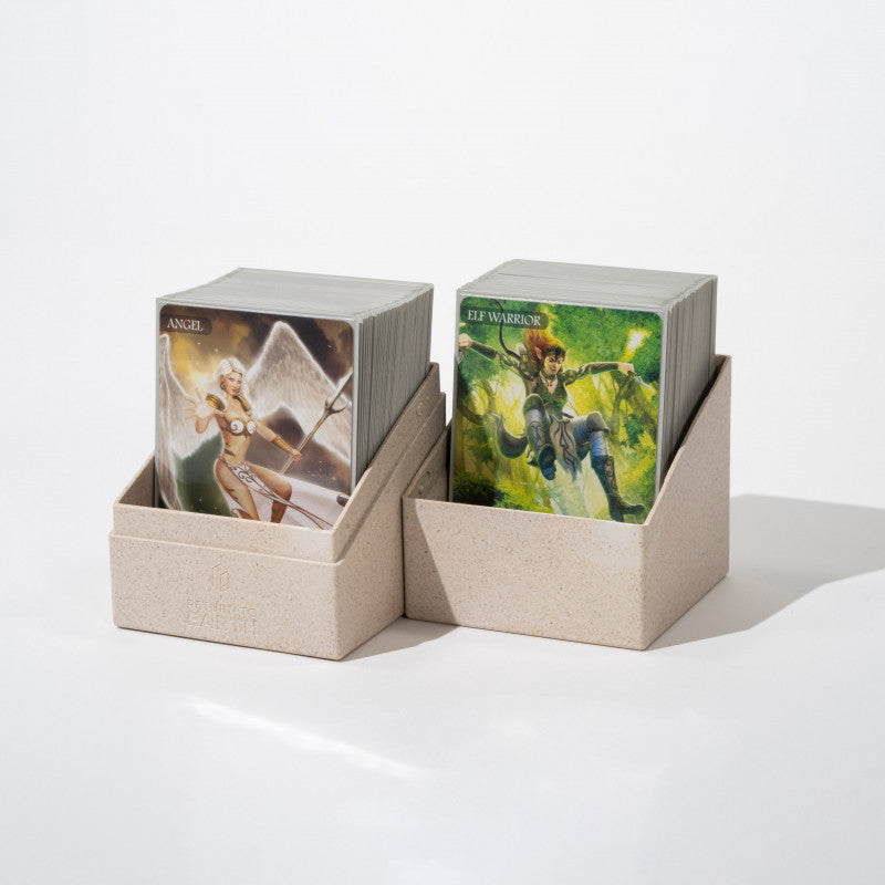 UG Return to Earth Boulder Deck Box 100+ Natural Deck Box Ultimate Guard    | Red Claw Gaming