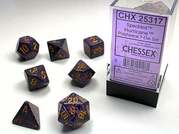 Speckled Hurricane 7-Die Set Dice Chessex    | Red Claw Gaming