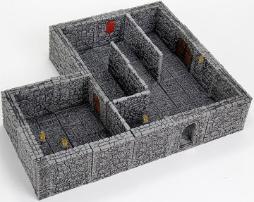 WARLOCK DUNGEON TILES II: STONE WALLS EXPANSION Minatures Wizkids Games    | Red Claw Gaming
