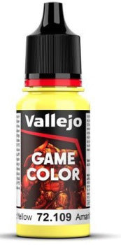 GAME COLOR 109-18ML. TOXIC YELLOW Vallejo Game Color Vallejo    | Red Claw Gaming