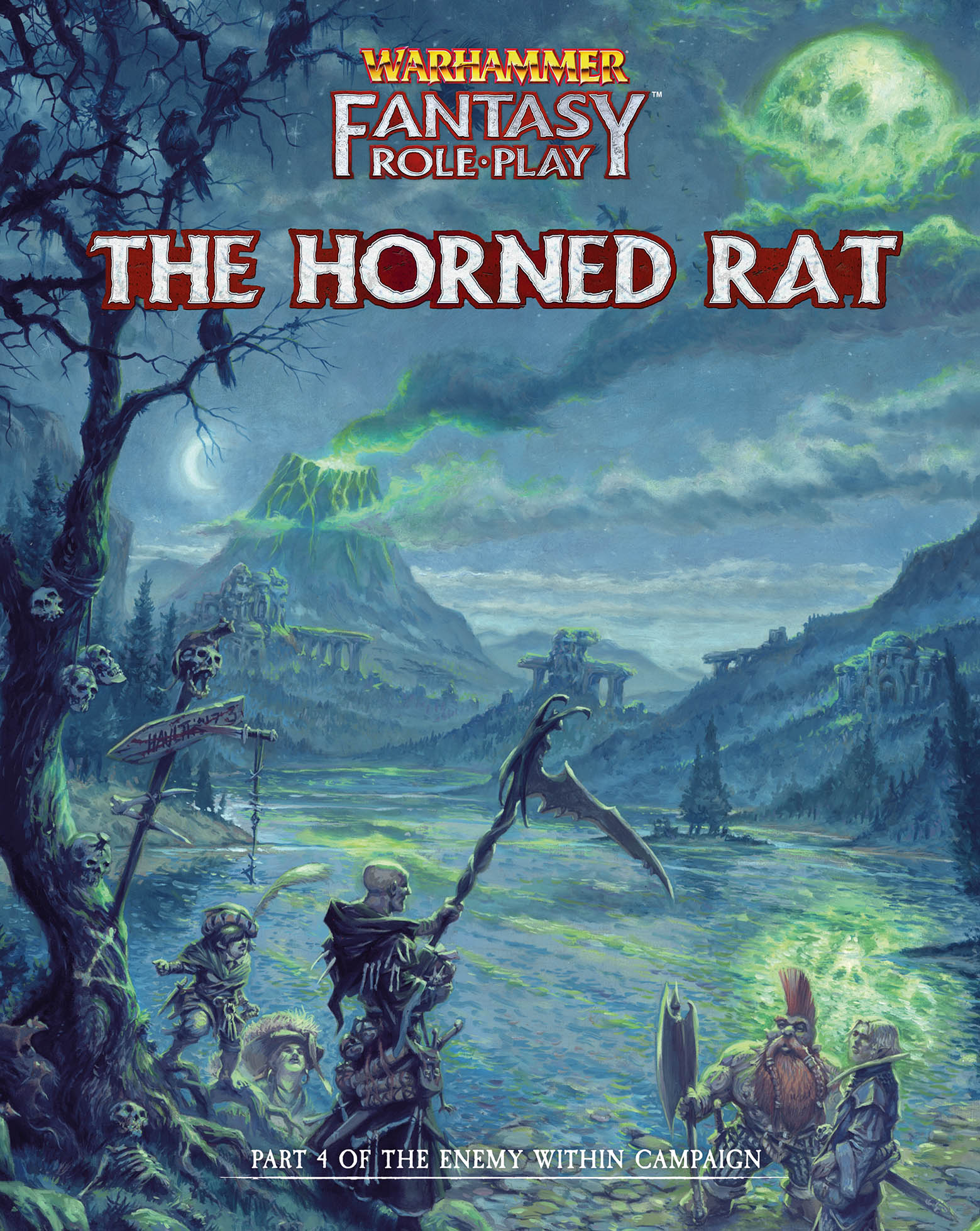 Warhammer Fantasy Role Play VOL 4 THE HORNED RAT Role Play Cubicle Seven    | Red Claw Gaming