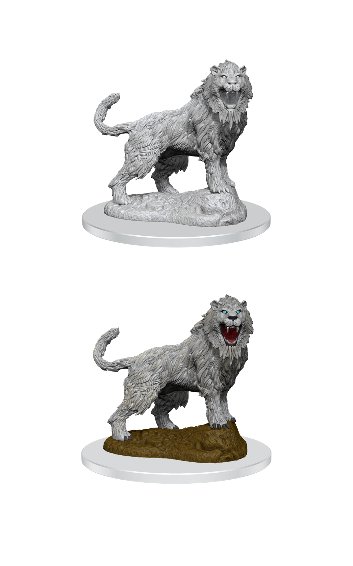 DND UNPAINTED MINIS CRAG CAT Minatures Wizkids Games    | Red Claw Gaming