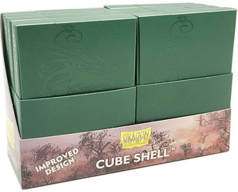 DRAGON SHIELD CUBE SHELL FOREST GREEN Dragon Shield Dragon Shield    | Red Claw Gaming