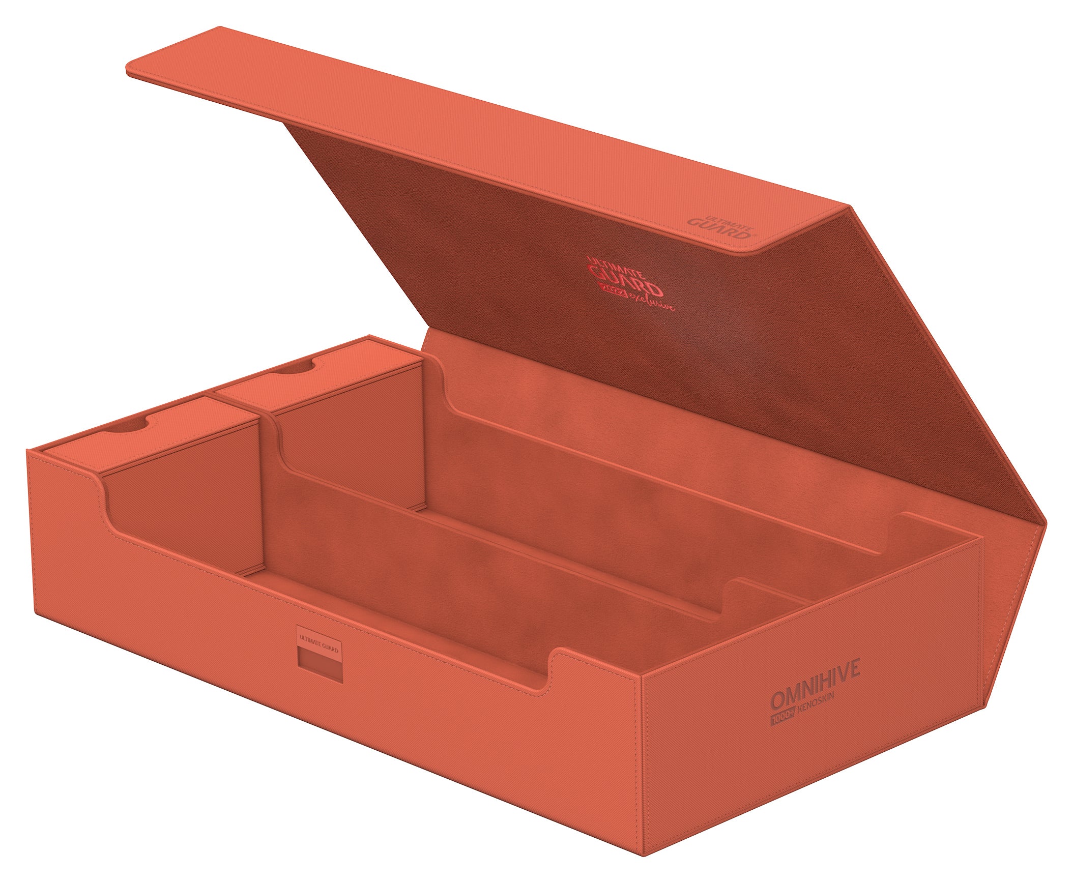 UG DECK CASE OMNIHIVE 2022 EXCLUSIVE ORANGE 1000+ Deck Box Ultimate Guard    | Red Claw Gaming