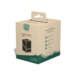 UG Return to Earth Boulder Deck Box 133+ BLACK Deck Box Ultimate Guard    | Red Claw Gaming