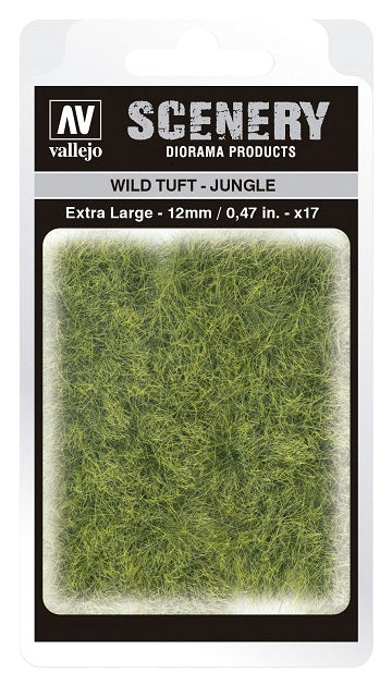 VALLEJO: SCENERY EXTRA LARGE WILD TUFT JUNGLE Tufts Vallejo    | Red Claw Gaming