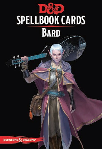 D&D SPELLBOOK CARDS BARD 2ND EDITION D&D Book Wizards of the Coast    | Red Claw Gaming
