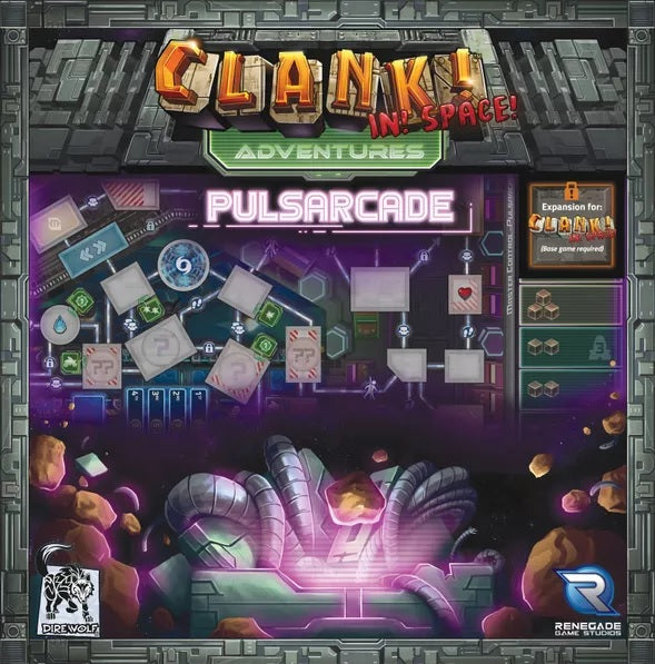 CLANK! IN! SPACE! ADVENTURES: PULSARCADE Board Games Renegade Games    | Red Claw Gaming