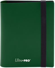 2-Pocket PRO Eclipse Binder Albums Ultra Pro Forest Green   | Red Claw Gaming