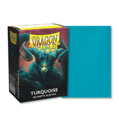 DRAGON SHIELD SLEEVES MATTE TURQUOISE 100CT Dragon Shield Dragon Shield    | Red Claw Gaming