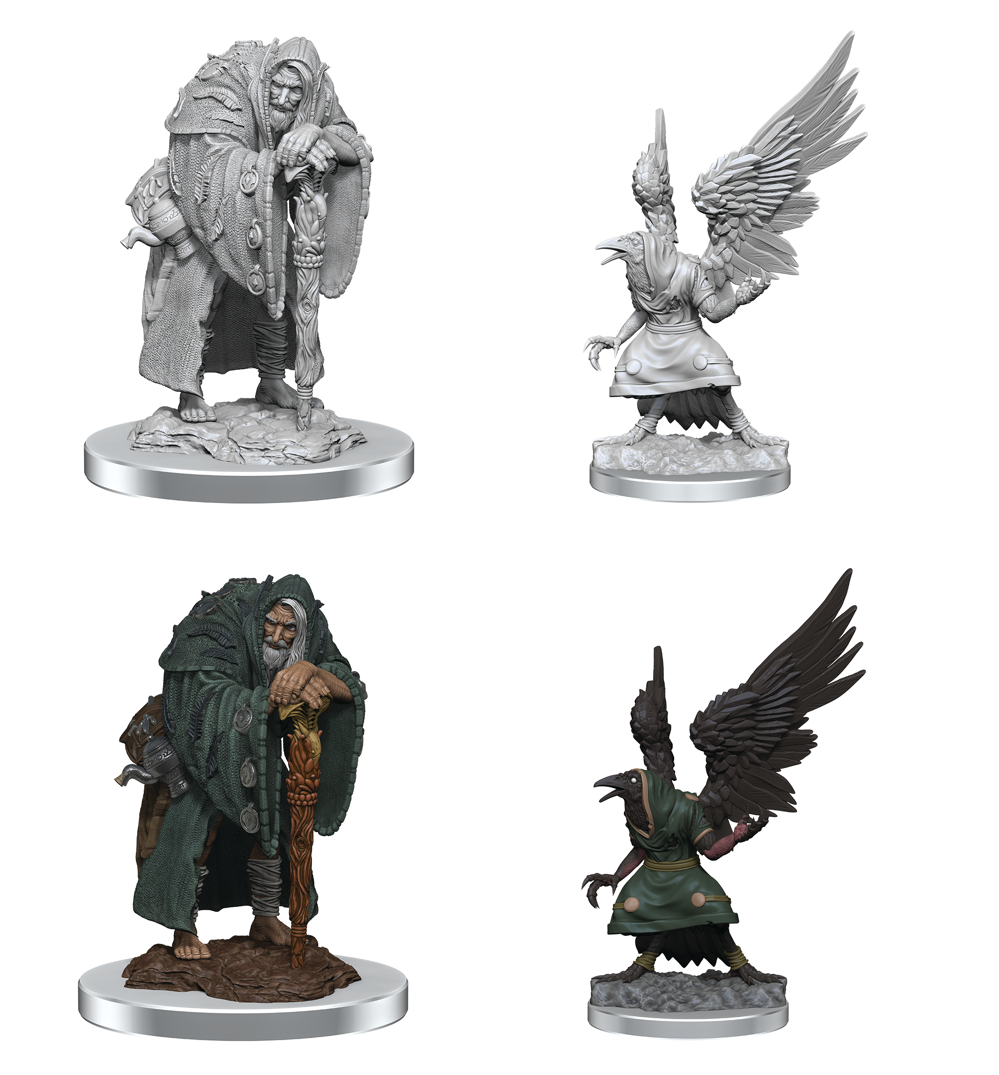 D&D Nolzur's Marvelous Miniatures: Wereravens Minatures Wizkids Games    | Red Claw Gaming