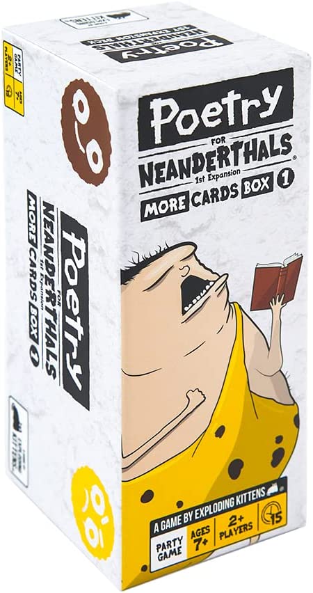 Poetry For Neanderthals More Cards Box 1 Board Game Exploding Kittens    | Red Claw Gaming