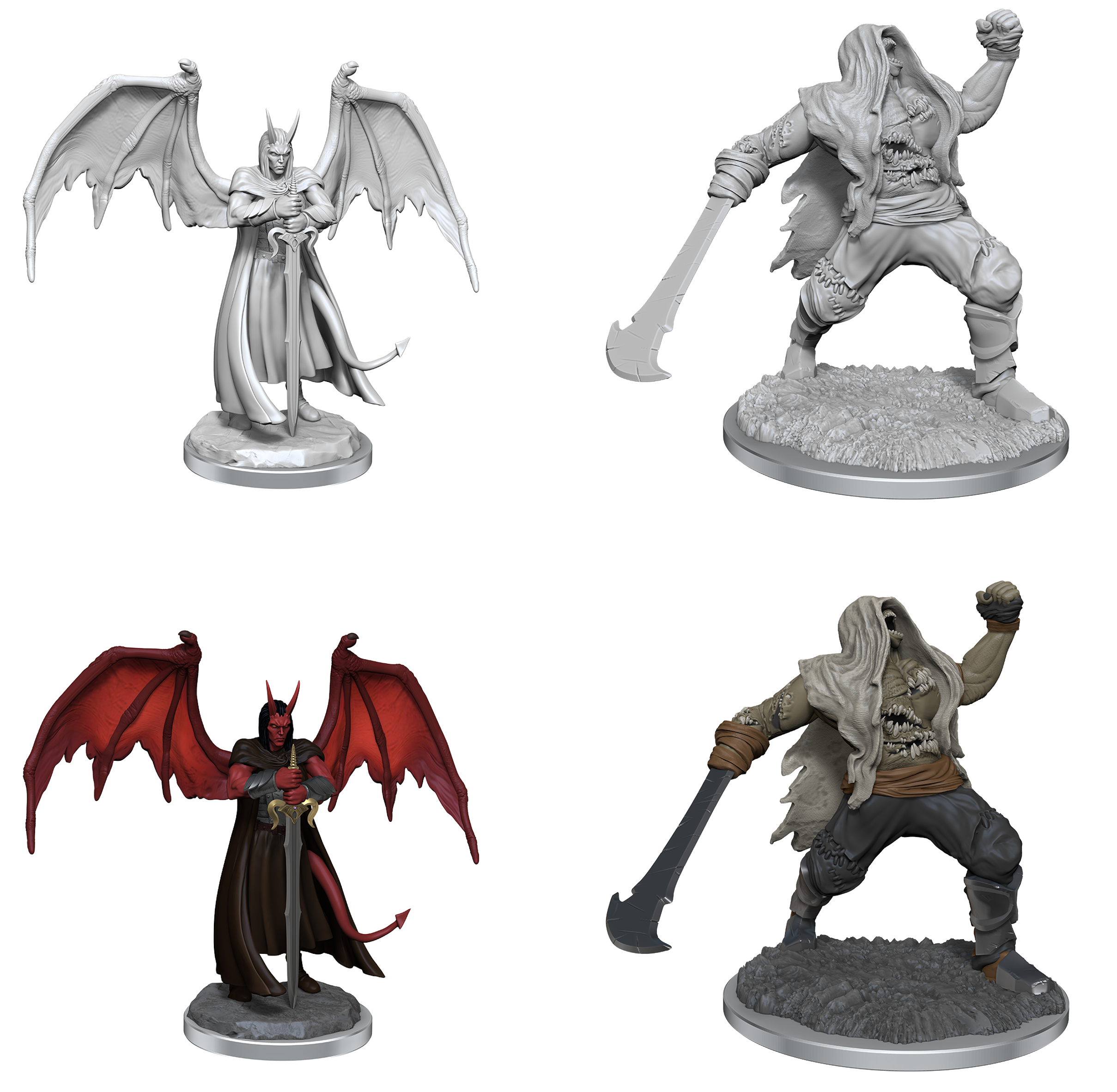 CRITICAL ROLL UNPAINTED MINIS LAUGHING HAND/WANDERER Minatures Wizkids Games    | Red Claw Gaming