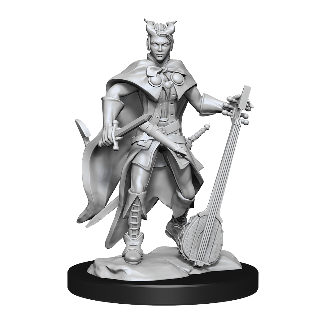 D&D Nolzur's Marvelous Miniatures: Tiefling Bard Female Minatures Wizkids Games    | Red Claw Gaming