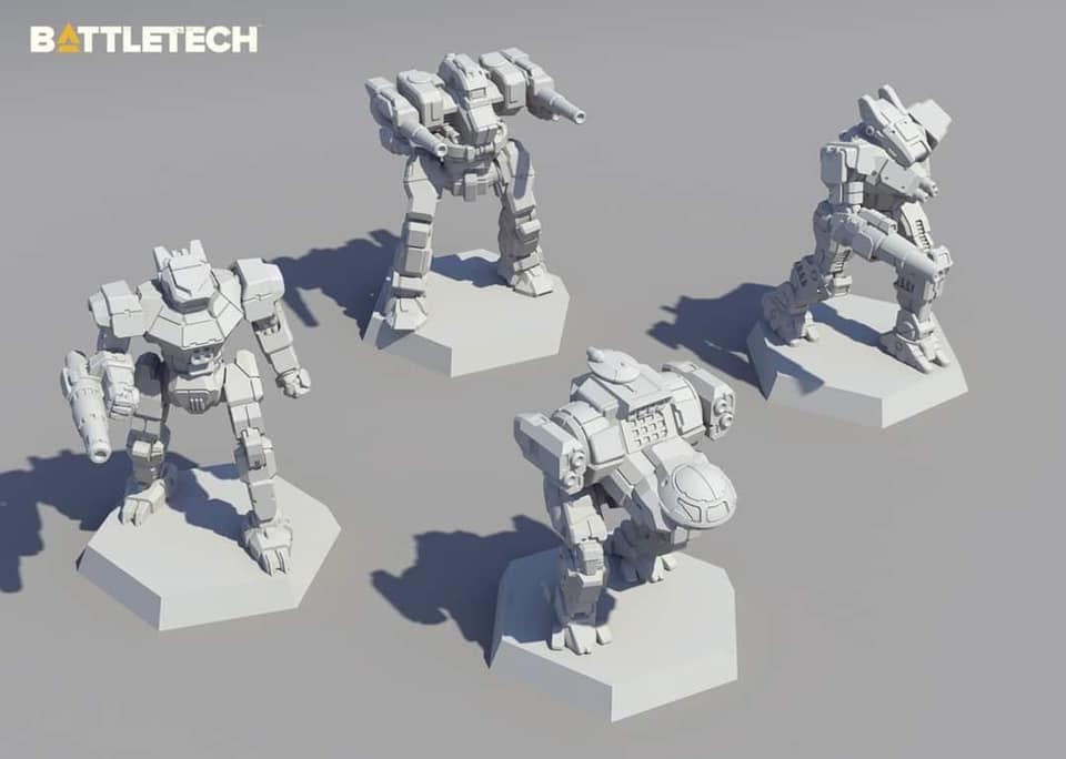 BATTLETECH INNER SPHERE STRIKER LANCE Battletech Catalyst    | Red Claw Gaming