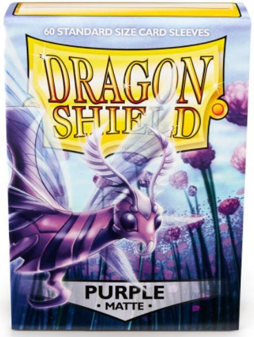 DRAGON SHIELD SLEEVES MATTE PURPLE 60CT Dragon Shield Dragon Shield    | Red Claw Gaming