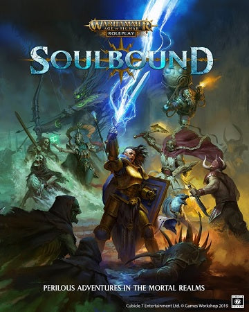 WARHAMMER AGE OF SIGMAR RPG SOULBOUND HC Role Playing Cubicle Seven    | Red Claw Gaming