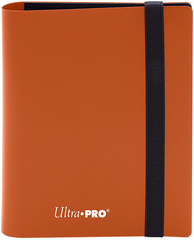 2-Pocket PRO Eclipse Binder Albums Ultra Pro Pumpkin Orange   | Red Claw Gaming