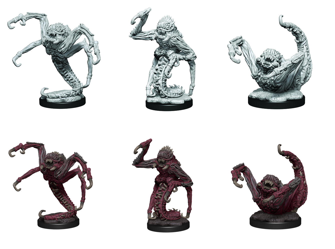 CRITICAL ROLL UNPAINTED MINIS CORE SPAWN CRAWLERS Minatures Wizkids Games    | Red Claw Gaming