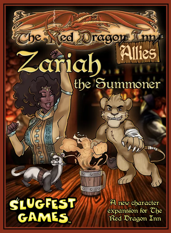 RED DRAGON INN: ALLIES - ZARIAH THE SUMMONER Board Game Slugfest Games    | Red Claw Gaming