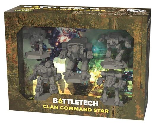 BATTLETECH CLAN COMMAND STAR Battletech Catalyst    | Red Claw Gaming