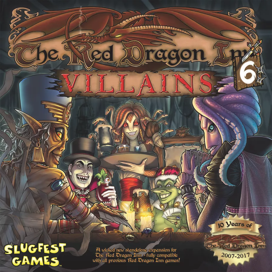 RED DRAGON INN 6: VILLAINS Board Game Slugfest Games    | Red Claw Gaming