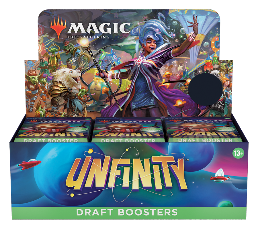 Unfinity Draft Box Sealed Magic the Gathering Wizards of the Coast    | Red Claw Gaming
