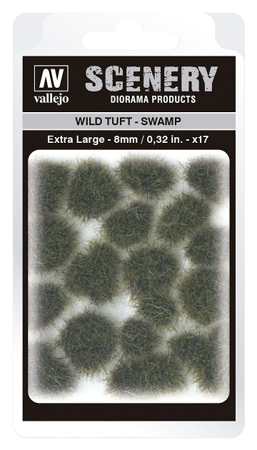 VALLEJO: SCENERY EXTRA LARGE WILD TUFT SWAMP Tufts Vallejo    | Red Claw Gaming