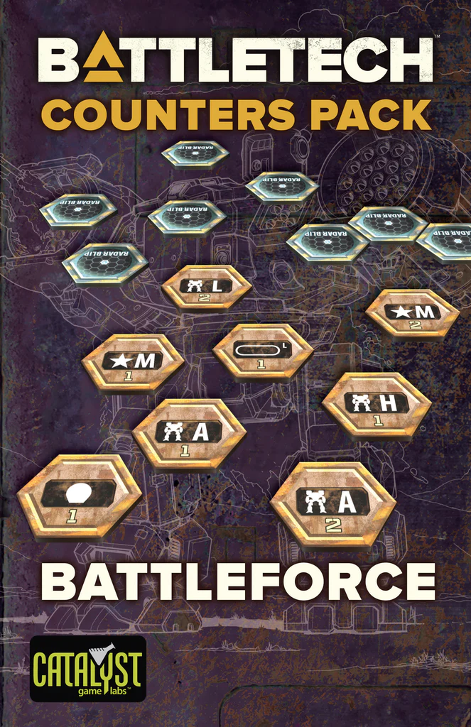 BATTLETECH COUNTERS PACK BATTLEFORCE Battletech Catalyst    | Red Claw Gaming