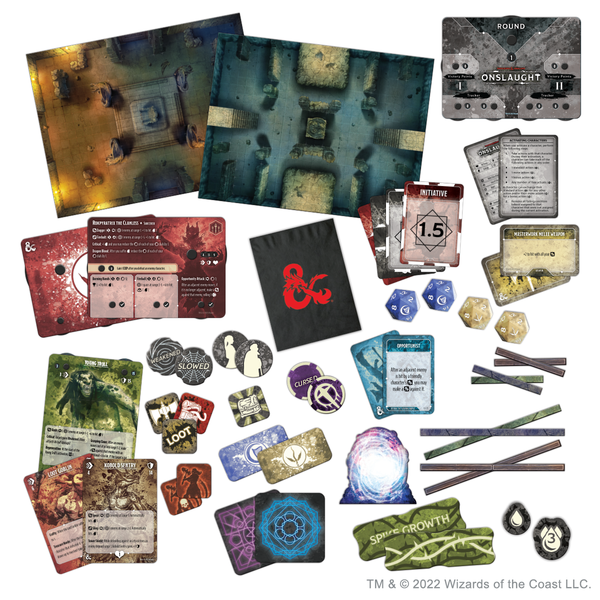 D&D ONSLAUGHT CORE SET D&D Book Wizards of the Coast    | Red Claw Gaming
