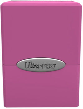 ULTRA PRO D-BOX SATIN CUBE Deck Box Ultimate Guard Hot Pink   | Red Claw Gaming