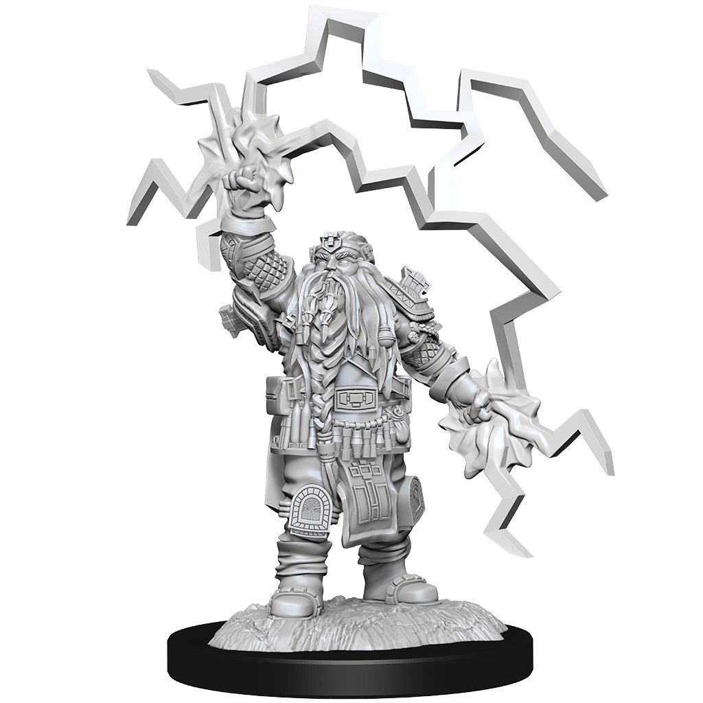 D&D Nolzur's Marvelous Miniatures: Dwarf Cleric Male Minatures Wizkids Games    | Red Claw Gaming