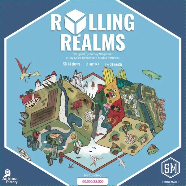 ROLLING REALMS Board Games Stonemaier Games    | Red Claw Gaming