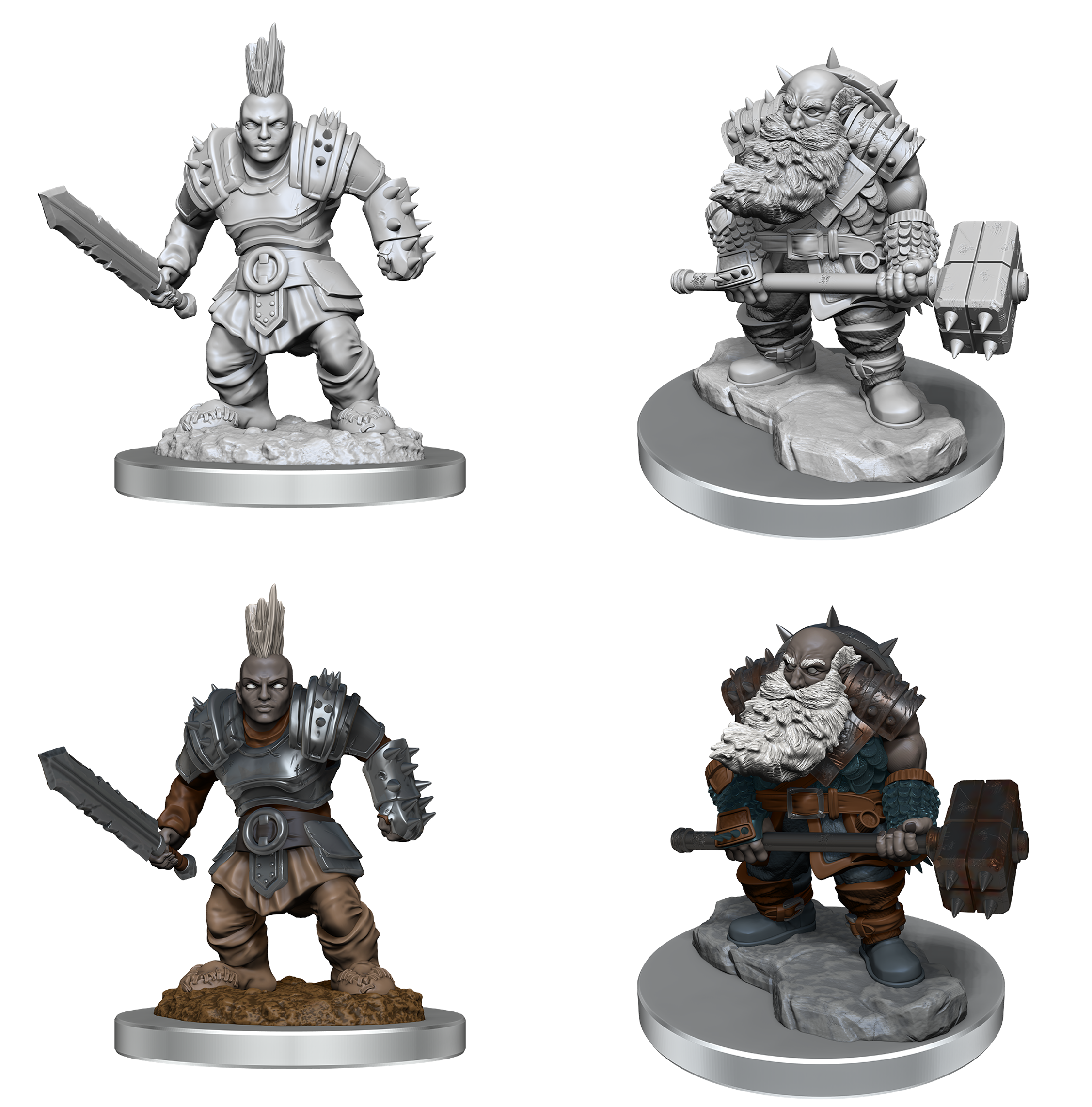 D&D Nolzur's Marvelous Miniatures: Duergar Minatures Wizkids Games    | Red Claw Gaming
