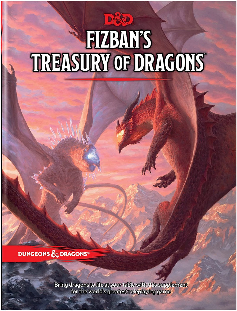 Dungeons & Dragons Fizban's Treasury of Dragons HC D&D Book Wizards of the Coast    | Red Claw Gaming