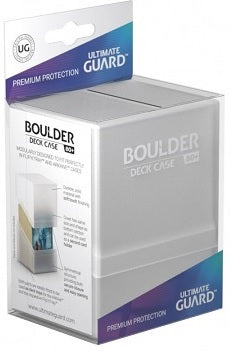 UG DECK CASE BOULDER 100+ FROSTED Deck Box Ultimate Guard    | Red Claw Gaming