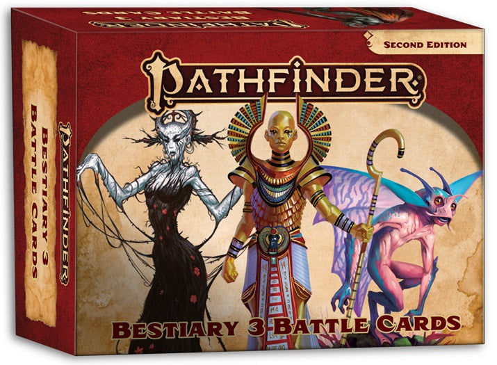 Pathfinder Adventure Bestiary 3 Battle Cards Pathfinder Paizo    | Red Claw Gaming