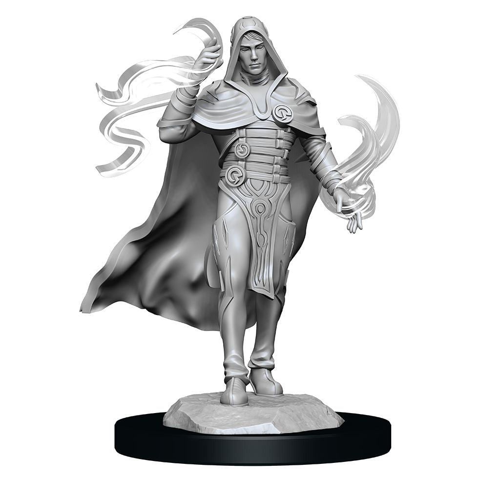 Magic the Gathering Unpainted Miniatures: Jace Minatures Wizkids Games    | Red Claw Gaming