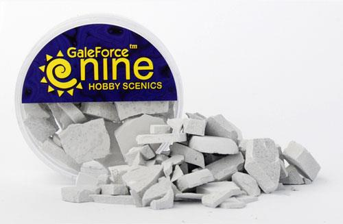Hobby Round: Concrete Rubble Mix Tool Universal DIstribution    | Red Claw Gaming