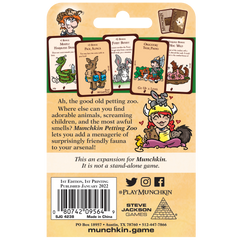 MUNCHKIN PETTING ZOO Board Games Steve Jackson    | Red Claw Gaming