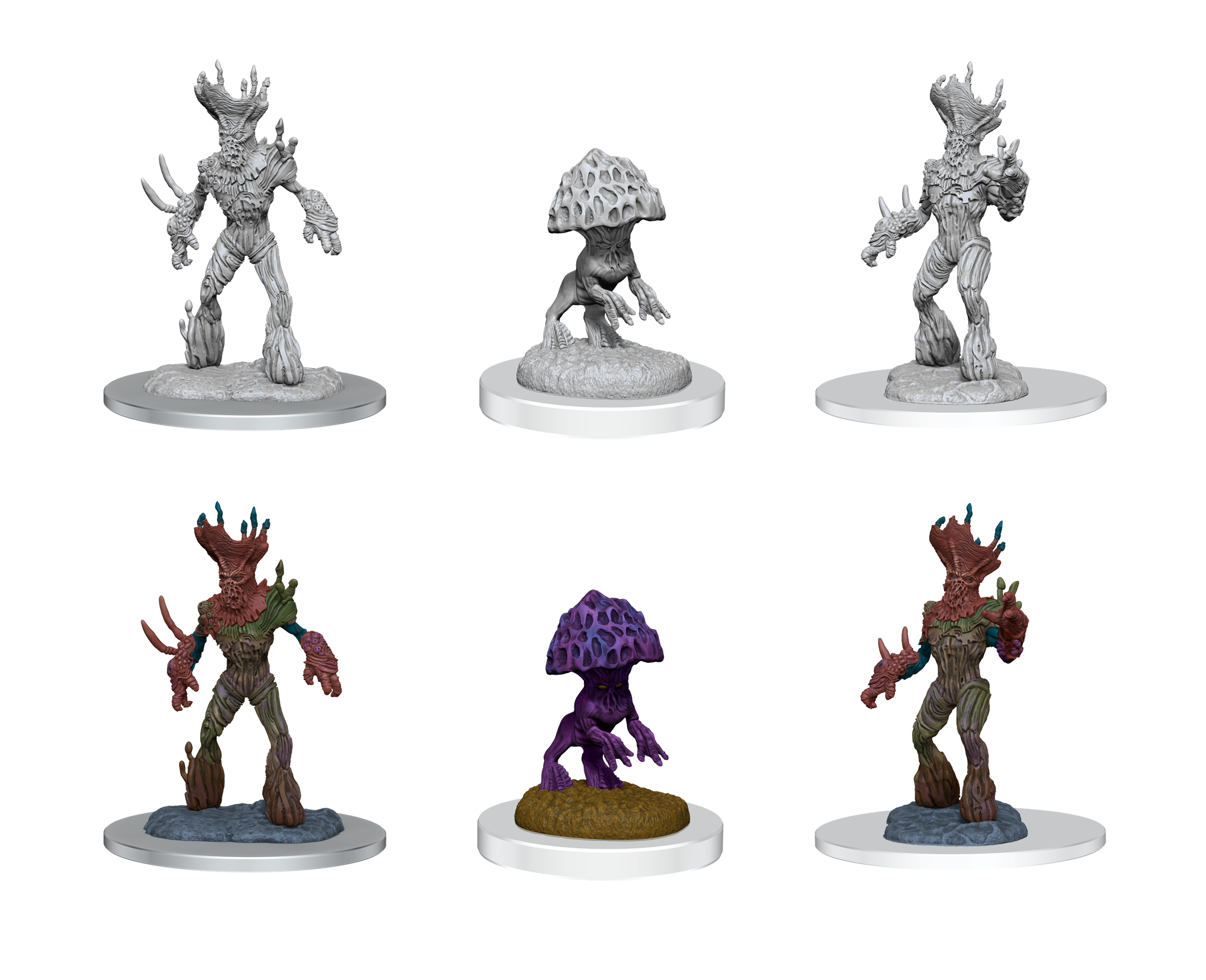 DND UNPAINTED MINIS MYCONID SOVEREIGN/SPROUTS Minatures Wizkids Games    | Red Claw Gaming