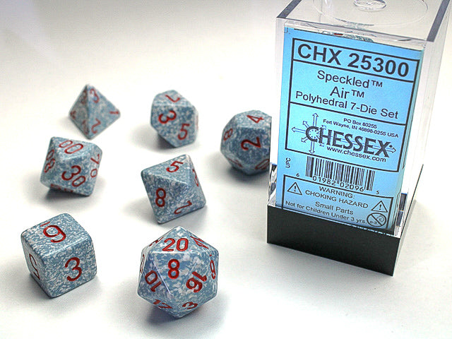 Speckled Air 7-Die Set Dice Chessex    | Red Claw Gaming