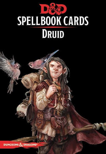 D&D SPELLBOOK CARDS DRUID 2ND EDITION D&D Book Wizards of the Coast    | Red Claw Gaming
