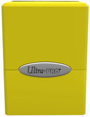 ULTRA PRO D-BOX SATIN CUBE Deck Box Ultimate Guard Lemon Yellow   | Red Claw Gaming